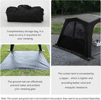 4-6 Person Inflatable Camping Tent Tarp Sun Shelter Blow Up Tent Easy Setup Waterproof Portable Air Canopy House Gazebos for Camping Backpacking Hiking Picnics Fishing
