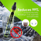 4 Pack Water Filter Straw - Water Purifying Device - Portable Personal Water Filtration Survival - for Emergency Kits Outdoor Activities and Hiking - Water Filter Camping Travel Survival Backpacking