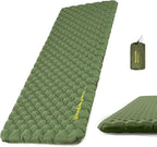 Naturehike 25oz Ultralight Sleeping Pad, Insulated Inflatable Sleeping Pad 4.6R, Lightweight Sleeping Mat for Camping, Hiking, Backpacking, with Air Pump Sack