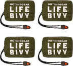 Go Time Gear Life Bivy Emergency Survival Sleeping Bag Thermal Bivy - Use as Emergency Bivy Sack, Survival Sleeping Bag, Mylar Emergency Blanket