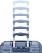 American Tourister Stratum 3.0 Carry-On Spinner, Airline Approved, Durable Hardside Luggage, Expands 1.5", RightHeight™ Adjustable Handle, Elemental Blue