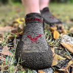 BULLIANT Men Slipper Socks,Grip Socks Hiking Water Shoes Barefoot Shoes for Outdoor Walking Exercises