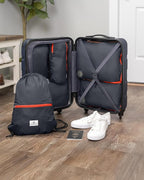 Extra Large Compression Packing Cube 6 Piece Set for Travel and Check Luggage by TRIPPED Travel Gear