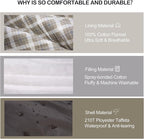 0 Degree Sleeping Bag 100% Cotton Flannel XXL for Adults Big and Tall Cold Weather Winter Zero Degree Camping,Free Compression Sack