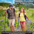 Portable Waist Fan, 20000mAh Battery Operated, Clip On Belt & Rechargeable, 10 Speeds 16000RPM Strong Airflow, Max 40H Working Time, Personal Shirt Fan for Outdoor Jobsite Camping Travel