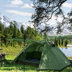 Forceatt Camping Tent 2/3/4 Person, Professional Waterproof & Windproof Lightweight Backpacking Tent Suitable for Outdoor,Hiking,Camping, Mountaineering and Travel
