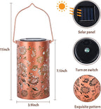 2Pack Sunflower Solar Lanterns Outdoor Waterproof, Birthday Gifts for Women Mom Grandma, Hanging Solar Lights for Yard, Patio, Porch, Garden Decor, Christmas Gifts for Her/Him