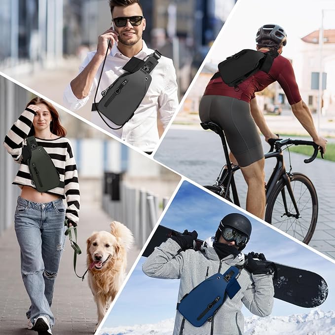 Waterproof Clear Bag for Stadium Events, Women's Crossbody Clear Sling Bag with Coin Wallet, Shoulder Bag for Daily Use