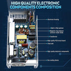 New 48V DC Power Supply, 20.8A 1000W Switching Power Supply, Upgraded Input Port and Safety Switch AC to DC Converter for RV, Motor Pump, CCTV, 3D Printer, Electronic Instruments, Lab Computer