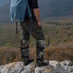 Snake Gaiters Leg Guards, Waterproof Snake Guards, Adjustable Snake Bite Protection for Lower Legs, Snake Chaps for Men&Women