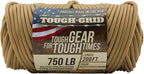 TOUGH-GRID Paracord Rope 750 lbs Nylon Parachute Cord, Made in USA Survival Kit, Outdoor Adventures, Camping, Tactical Gear & Emergency Supplies, Military Type IV Mil-Spec