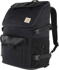 Carhartt 35L Nylon Workday Backpack, Durable Water-Resistant Pack with 15" Laptop Sleeve and Adjustable Shoulder Straps, Black