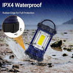 Camping Lantern, 3200LM LED Lanterns for Power Outages, 4600mAh Phone Charger & Rechargeable Lantern, 5 Light Modes Camping Lights & Lanterns for Hurricane/Emergency, CT CAPETRONIX Camping Accessories