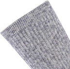 EnerWear 4 Pack Women's Merino Wool Outdoor Hiking Trail Crew Sock