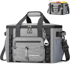 Maelstrom Soft Sided Cooler Bag, 30/40 Can Collapsible Insulated Ice Chest, Large Leakproof Camping & Travel Cooler for Kayaking & Beach