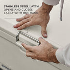 Coleman Pro Heavy-Duty 45qt Ultra-Light Premium Hard Cooler, Extra-Thick Insulation Keeps Ice up to 4 Days, 74-Can Capacity