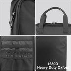 Camp Kitchen Organizer, Multi-Pocket Camping Cooking Utensils Bag, Waterproof Portable Storage for BBQ Outdoor Cooking Essentials