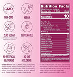 TREVI™ Sugar Free Electrolytes - Drink Mix Hydration Powder Packets - 28 Count - Raspberry