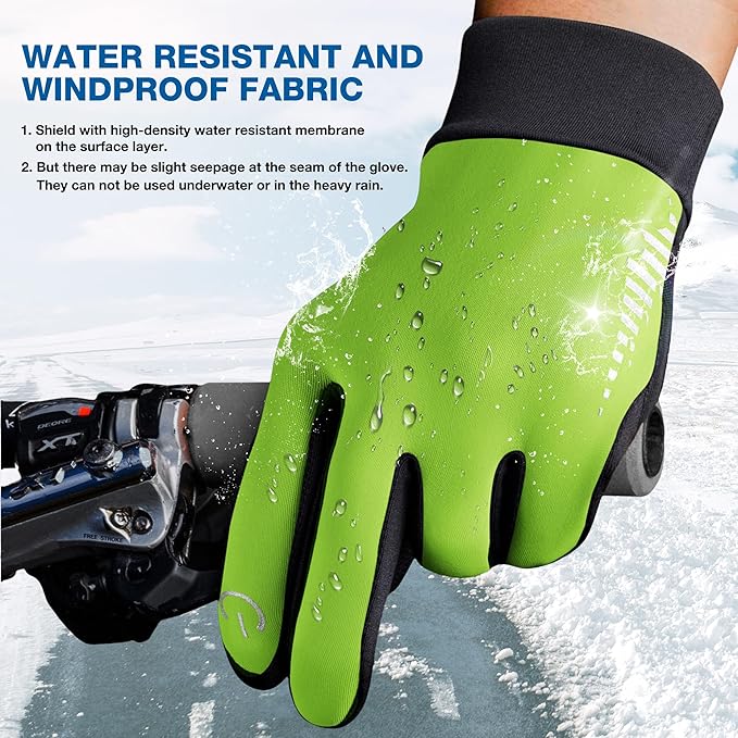 SIMARI Winter Gloves Women Men Ski Snow Gloves Liner Thermal Warm Touch Screen, Suit for Running, Cycling, Biking, Hiking, Driving, Walking, Typing, Freezer Work, Sports, Soccer, Shooting, Gaming 102