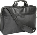 Kenneth Cole Reaction Urban Traveler Slim 18.4" Laptop Sleeve Top Zip Computer Portfolio Bag, Black