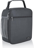 Lovoeo Lunch box Lunch bag for men women Insulated Lunchbox Lunch bags for Work Picnic Travel (Grey)