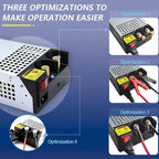 New Upgraded DIY SMPS 110V AC to DC 12V 66A 800W Power Supply,12v Power Supply,110v to 12V Converter Voltage Transformer for Motor Pump CCTV 3D Printer Air Compressor Led (12V-66Amp-800W, 12V)