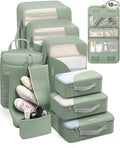10 Set Packing Cubes for Travel, Gifts for Women Mom,Anti-Tearing Suitcase Organizer,OlarHike Vacation Essentials & Accessories for Cruise Ship