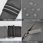 Anti Theft Crossbody Bags Sling Bag for Women Men Waterproof Wander Bag for Sports and Travel. (2.0Grey, Small)