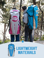 11'6"x35" Extra Wide Stand Up Paddle Board Inflatable for All Levels, 430LBS Capacity SUP Paddleboard with Complete Accessories, Double Acton Pump, Blow Up Paddle Board for Family