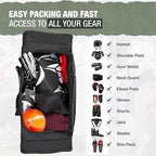 Jetstream Heavy Duty Multi Pocket Durable Sports Gym Equipment Travel Duffel Bag