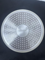 20 Pcs Pots and Pans Set Non Stick, Stackable Cookware Sets with Detachable Handle, Granite Induction RV Kitchen Portable Cooking Set Removable Handles, Dishwasher ＆ Oven Safe, Cream White