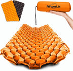 POWERLIX Ultralight Inflatable Camping Sleeping Pad - Camping Mattress for Backpacking, Hiking, Compact Lightweight Sleeping Mat for Camping, Inflation Bag/Repair Kit Included