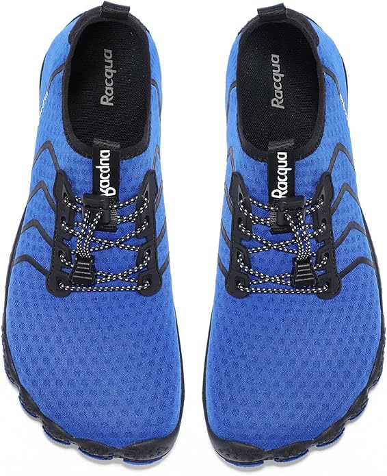 Racqua Water Shoes Quick Dry Barefoot Beach Aqua Sport Swim Surf Pool Hiking Diving Walking for Men Women