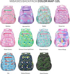 mibasies Girls Backpack 5-8: Lightweight Kids Backpacks for Girls - Girl Bookbag for Elementary School - Rabbit