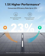 Anker SOLIX C1000 Portable Power Station with 200W Solar Panel, 1800W Solar Generator, 1056wh LFP (LiFePO4) Battery, 6 AC Outlets, Up to 2400W for Home, Power Outages, and Outdoor Camping