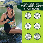 Wild Zora Paleo Freeze Dried Meals for Backpacking & Camping - Healthy Gluten Free & Grain Free Camping Meals/Backpacking Food + No Added Sugar - Includes Breakfast & Dinner Options (Variety 7-pack)