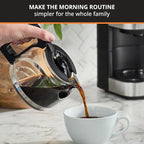 KRUPS Simply Brew Coffee Maker with Pause & Brew, Keep Warm and Reusable Filter