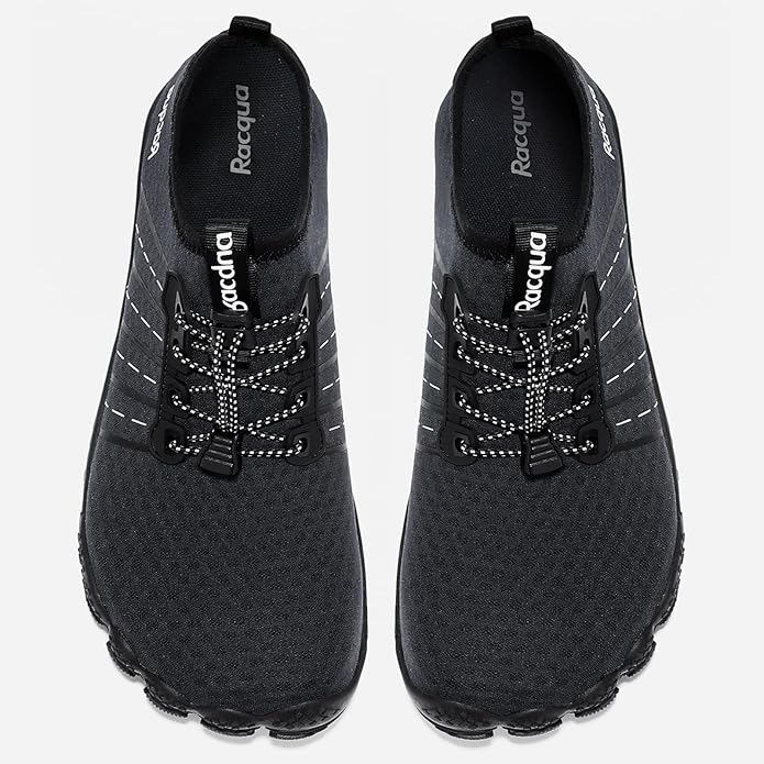 Racqua Water Shoes Quick Dry Barefoot Beach Aqua Sport Swim Surf Pool Hiking Diving Walking for Men Women