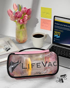 LifeVac Pink Travel Kit 2 Pack - Portable Suction Rescue Device, First Aid Kit for Kids and Adults, Portable Airway Suction Device for Children and Adults