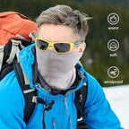 Winter Neck Gaiter Warmer, Soft Fleece Face Mask Scarf for Cold Weather Skiing Cycling Outdoor Sports