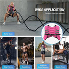 ZELUS Weighted Vest, 6lb/8lb/12lb/16lb/20lb/25lb/30lb Weight Vest with Reflective Stripe for Workout, Strength Training, Running, Fitness, Muscle Building, Weight Loss, Weightlifting