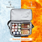 Lifewit Insulated Cooler Bag, 32/48 Can Large Leakproof Beach Cooler, Lightweight Portable Double Layer Soft-Sided Travel Ice Chest for Camping, Kayaking, Road Trips, Grocery Shopping