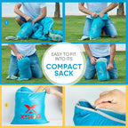 Ultralight Down Sleeping Bag for Adults, 1.92lbs 32-55F 650 Fill Down, Lightweight Compact Mummy Backpacking Sleeping Bag for Outdoor Camping and Hiking, Compressible -MFH500