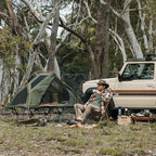 Night Cat Camping Cot Tent - Waterproof 1-Person Off-Ground Combo Cot Bed for Adults Portable Easy Set-up Tent