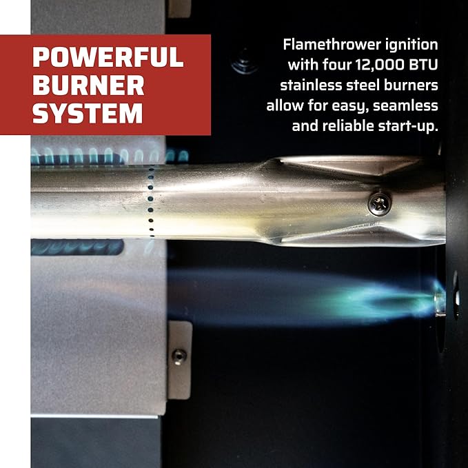 Camp Chef Gridiron 36 - Outdoor Griddle Grill with Flamethrower Ignition & Hidden Grease Catcher - Premium Flat Top Grill for Outdoor Cooking