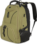 SwissGear 1900 Scansmart TSA 17 Laptop Backpack, Olive Branch, 19-Inch