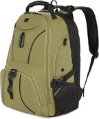 SwissGear 1900 Scansmart TSA 17 Laptop Backpack, Olive Branch, 19-Inch