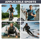 USA Original Patent Running Hydration Vest Backpack, Lightweight Chest Pack with 2.0L Water Bladder Bag Daypack for Hiking Running Cycling Race Marathon for Women Men