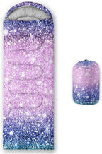 Sleeping Bags for Adults Kids,Backpacking Camping Sleeping Bag for Girls Boys Lightweight Waterproof Cold/Warm Weather Sleeping Bag for All Season