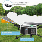 REDCAMP 2 Person Oversize Camping Cots for Adults, 56'' Extra Wide Sleeping Cots Heavy Duty, XXXL Cots Portable for Outdoor Indoor Office, Grey